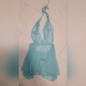 EUC Yandy Baby Blue Lingerie (OS)